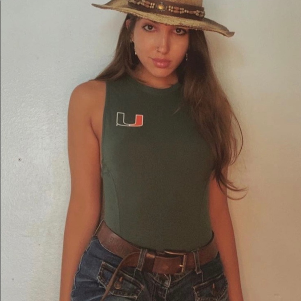 🧡UM army green leotard💚